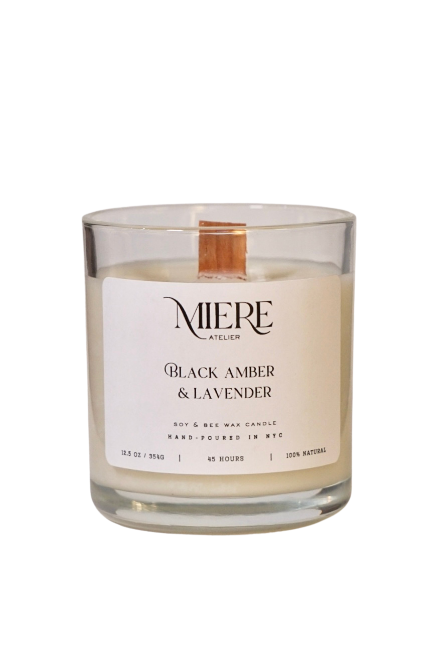 BLACK AMBER & LAVENDER 6oz